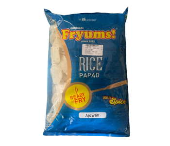 FRYUMS TTK RICE PAPAD AJAWAIN